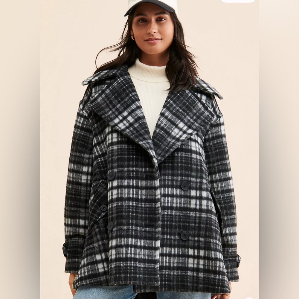 FREE PEOPLE HIGHLANDS COAT XS